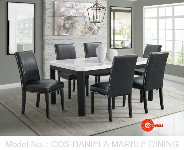 COS-DANIELA MARBLE DINING SET